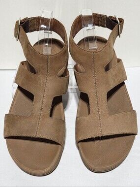 FITFLOP ARENA GLADIATOR WEDGE SANDAL SZ 9